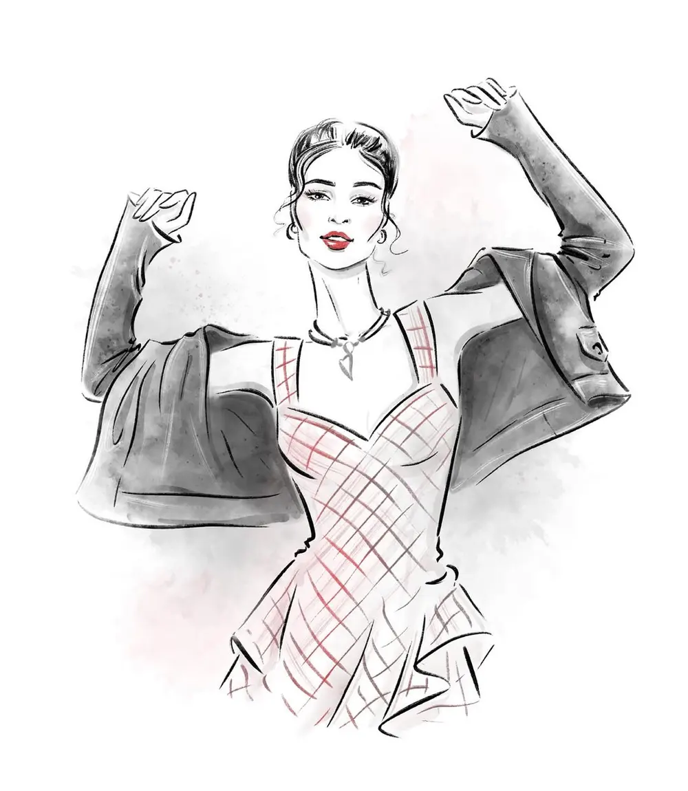 Sketches — illustration by Anastasiia Asiosi