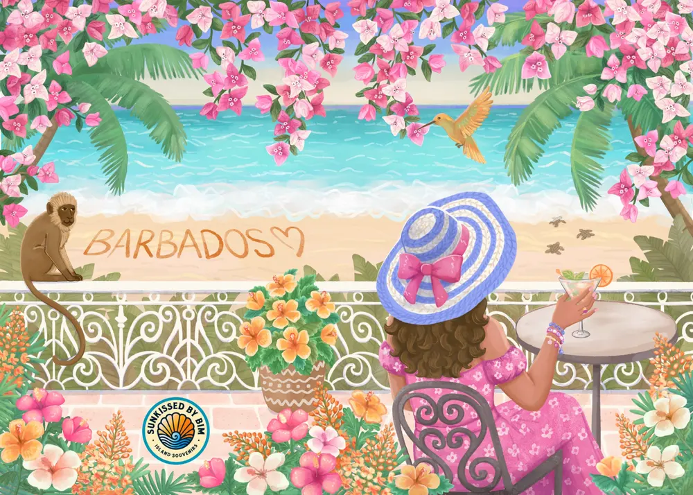 Caribbean Souvenir — illustration 2 by Anastasiia Asiosi
