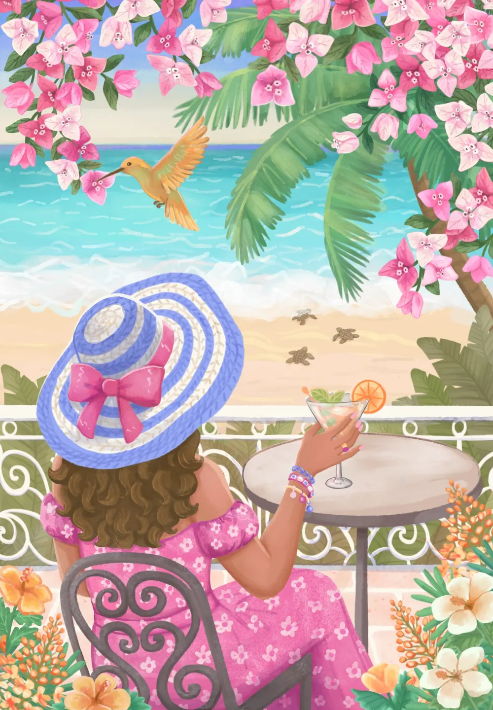 Caribbean Souvenir — illustration 3 by Anastasiia Asiosi