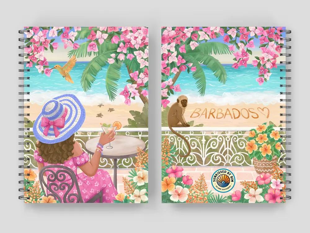 Caribbean Souvenir — illustration 4 by Anastasiia Asiosi