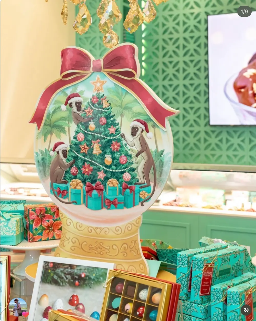 Carribean Christmas Chocolate Box — illustration 8 by Anastasiia Asiosi