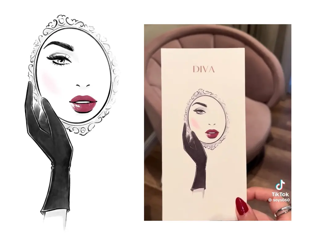 DIVA Perfume Limited Edition Art — illustration 6 by Anastasiia Asiosi
