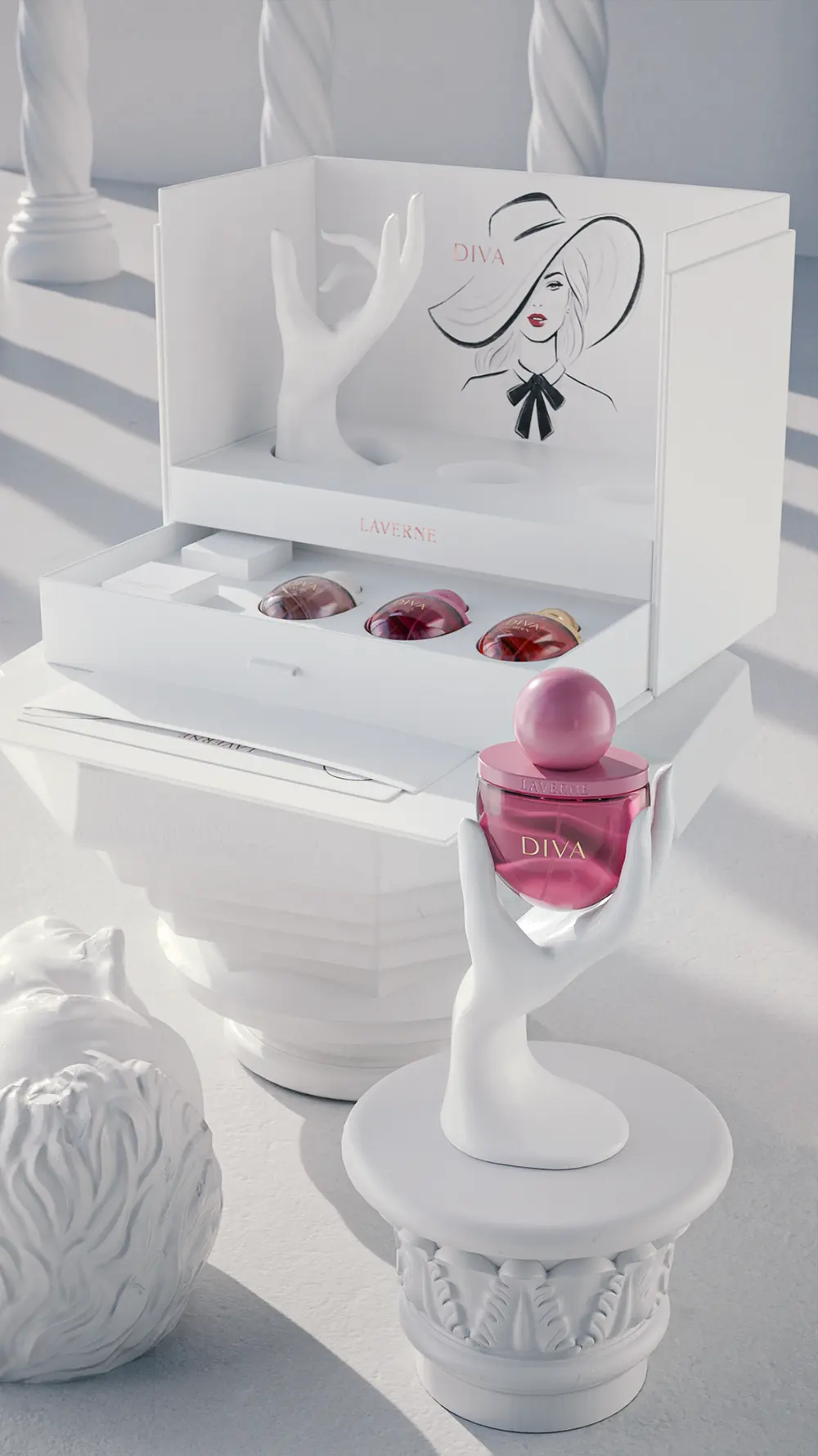 DIVA Perfume Limited Edition Art — illustration 8 by Anastasiia Asiosi