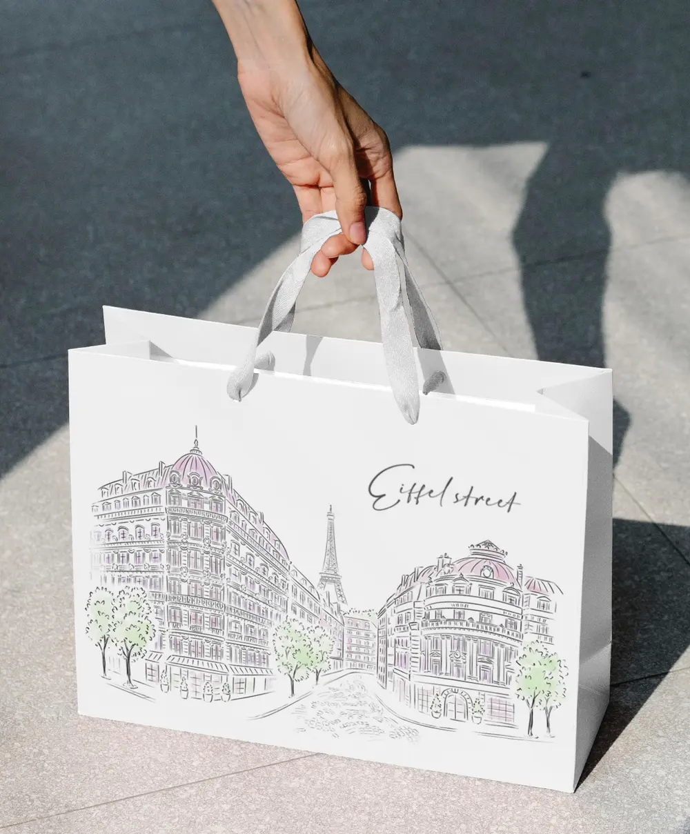 Paris City Sketches — illustration 2 by Anastasiia Asiosi