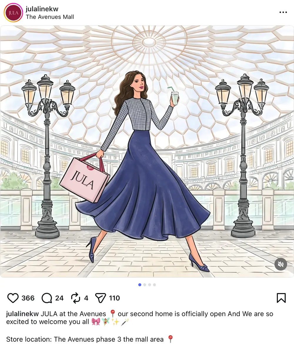 Store opening fashion illustrations — illustration 2 by Anastasiia Asiosi