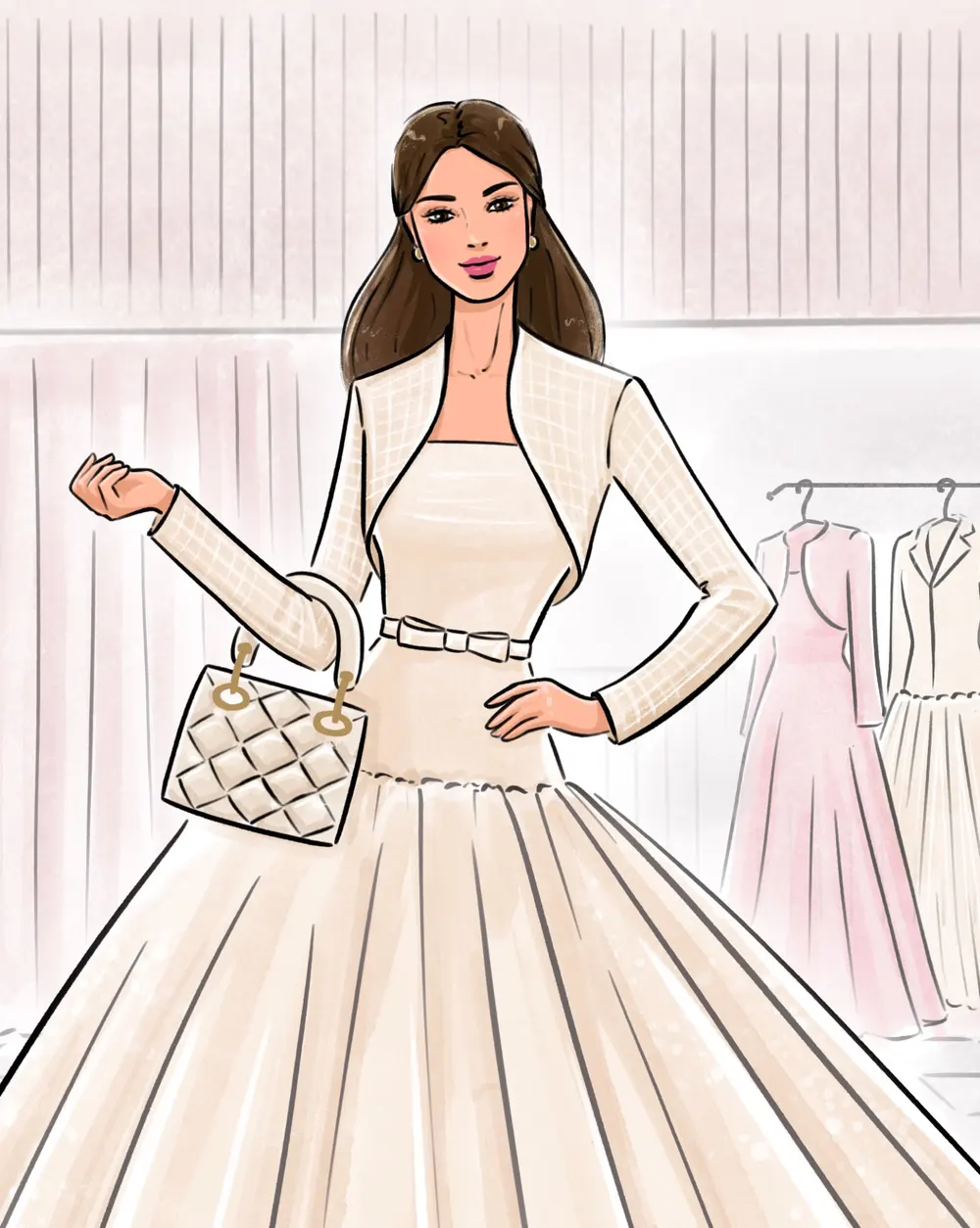 Store opening fashion illustrations — illustration 3 by Anastasiia Asiosi