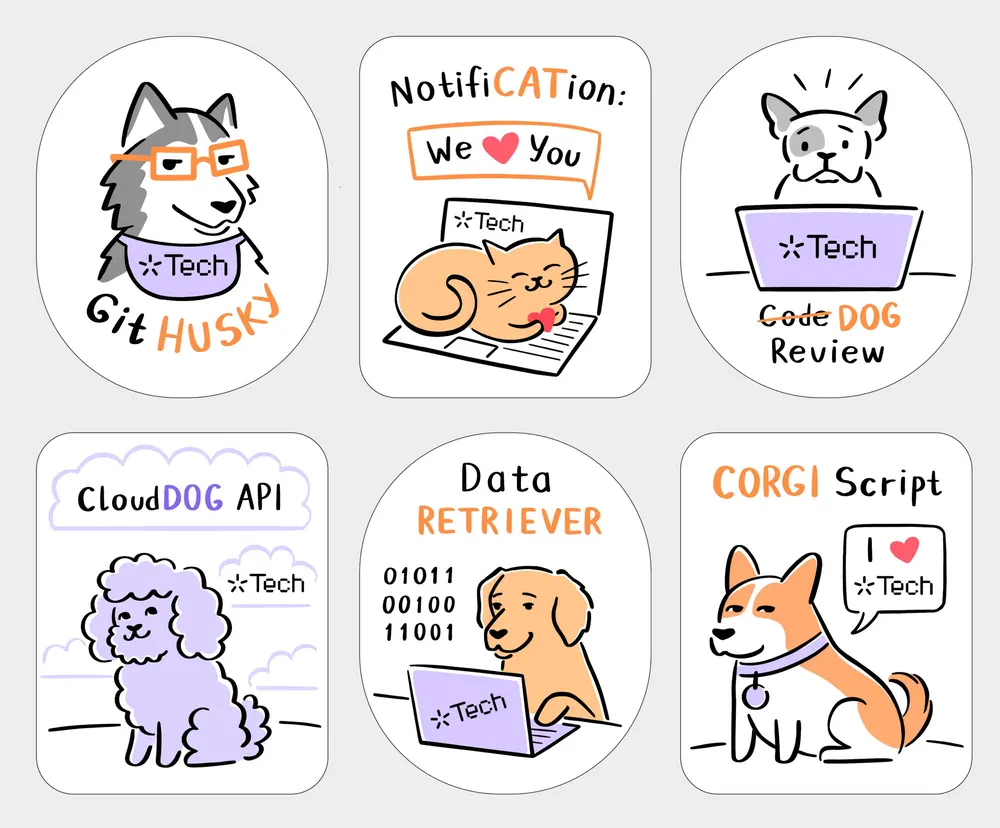 Stickers for Kyivstar.Tech — illustration 2 by Anastasiia Asiosi